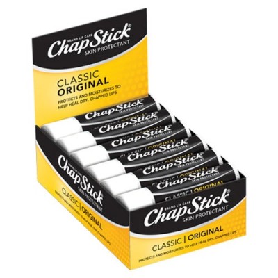 CHAPSTICK 12pc/ PACK REFIL - BLACK (ORIGINAL)